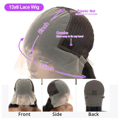 200 densité courte Bob droite 13x6 HD dentelle frontale perruque cheveux humains pré-plumés sans colle perruques cheveux humains 7x5 fermeture perruque